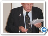 John Hudson gives the speech