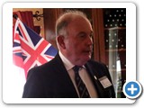 Vice Admiral John McAnally giving his speech 1.