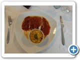 Dos de lieu a la provencale avec Riz au saffran