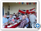 RNA Lunch at Dave and Liz Rolfe's House, Envals