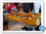 Buche de Noël , mangue passion