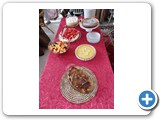 Lunch at L'Ancienne Ecole, Envals, Selection of desserts