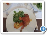 Cuisse de Canard, pommes de Terres Sarladaises, Salade d'Epinards