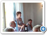 Ater lunch speaker, John Hudson's daughter Pamela  1